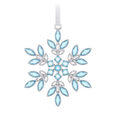 Gema Blue Snowflake Ornament