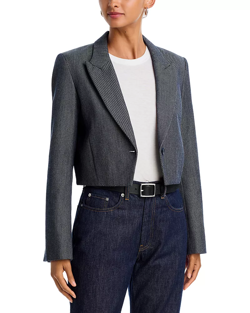 Twp Short Story Cropped Blazer