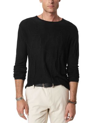 Broken Twig Cotton Crewneck Sweater