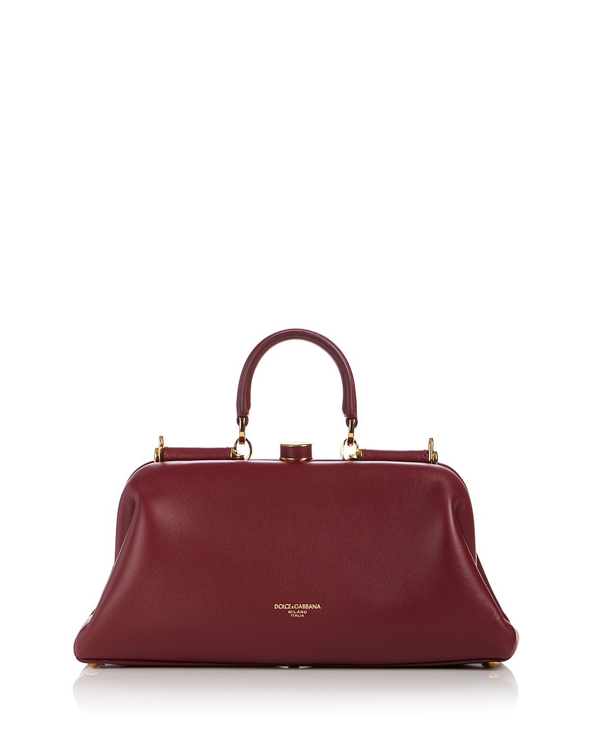 Dolce & Gabbana Grandma Leather Top Handle Bag
