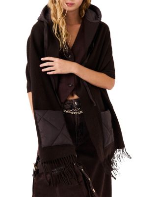 Hooded Wool Scarf
