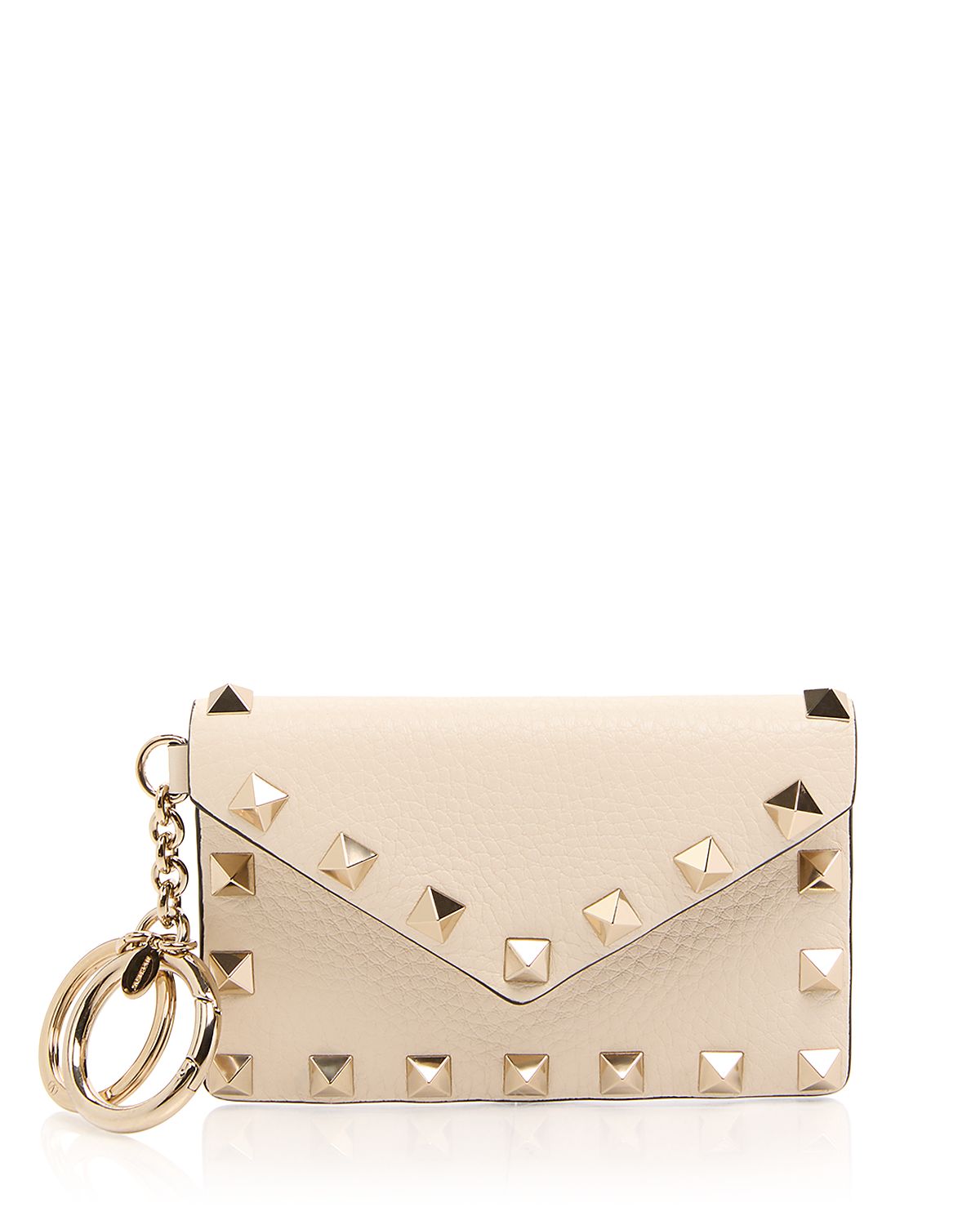 Valentino Garavani Rockstud Leather Key Charm