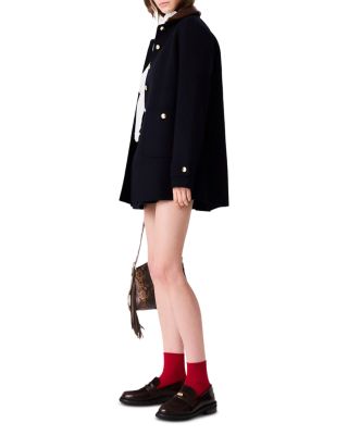Gedeus Wool Blend Double Faced Car Coat - thumbnail 3
