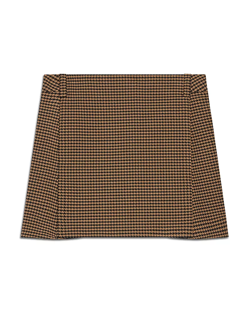 Courreges Houndstooth Mini Skirt