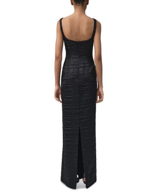 Martina Embellished Satin Gown - thumbnail 4