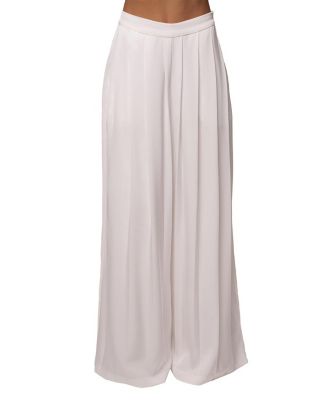 Clara Wide Leg Pleated Trousers