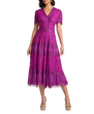Tadashi Shoji Beatrice Tea-Length Dress