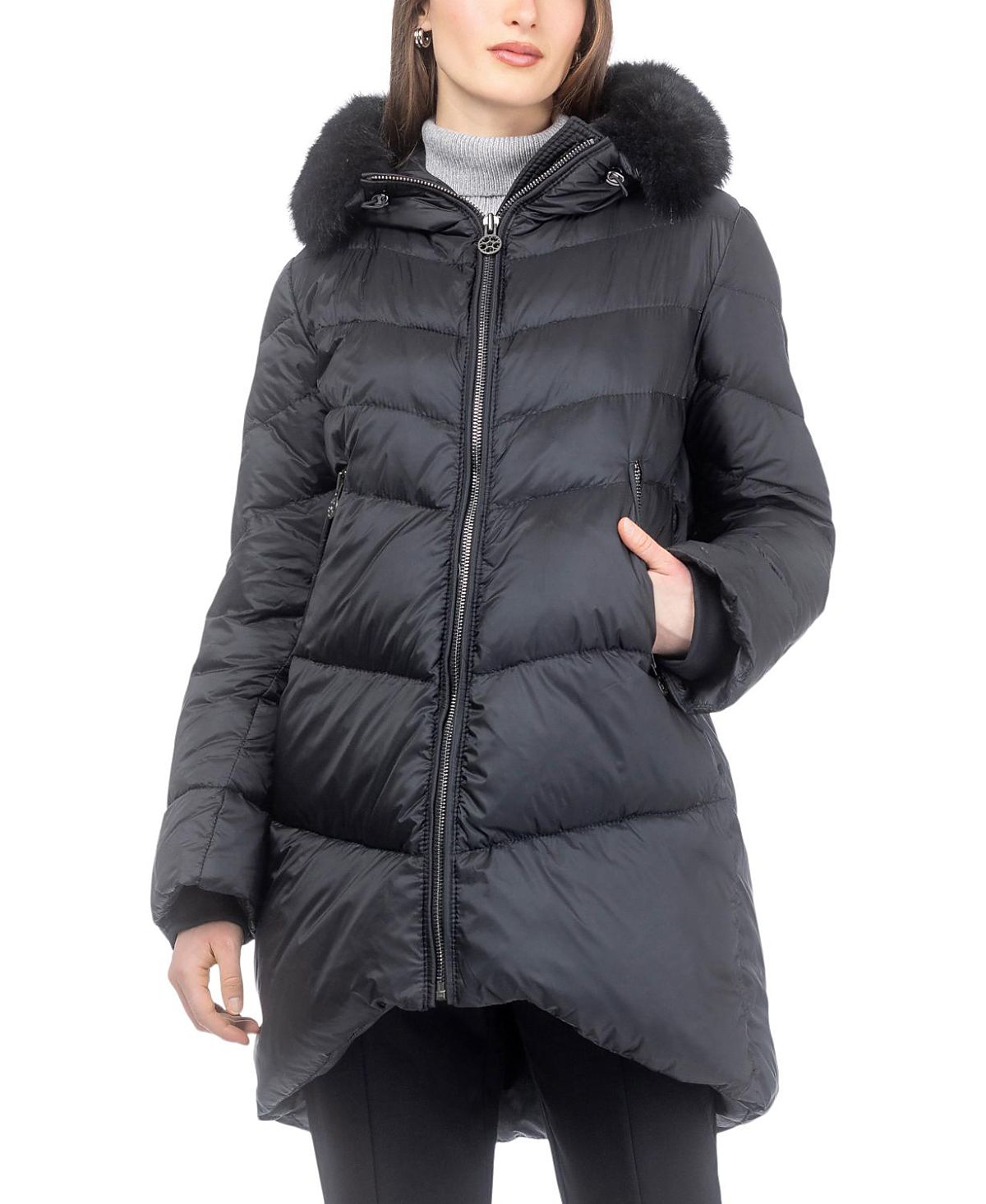 Gorski Apres-Ski Parka with Detachable Toscana Lamb Hood Trim
