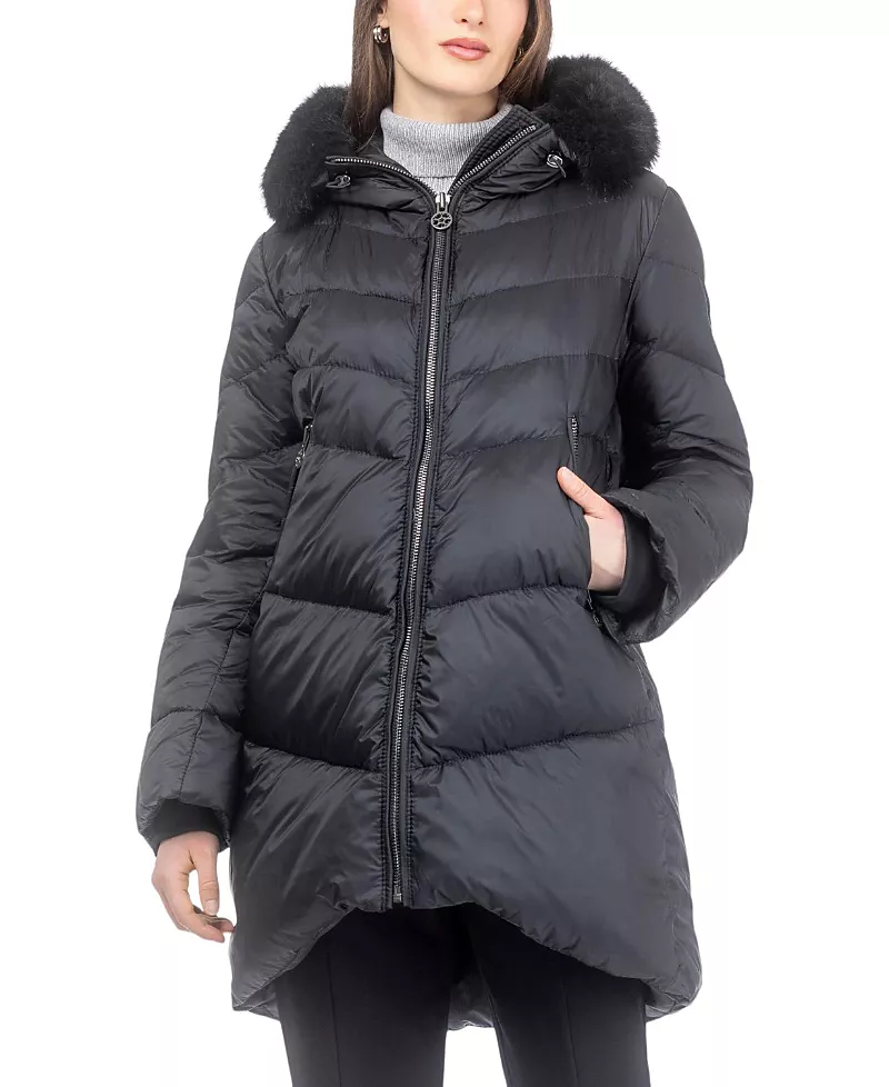 Gorski Apres-Ski Parka with Detachable Toscana Lamb Hood Trim