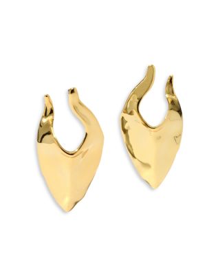 Alexis Bittar Molten Shield Drop Earrings