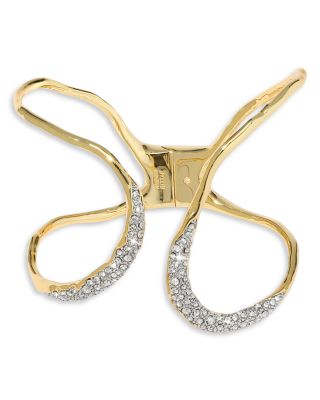 Solanales Crystal Freeform Cuff Bracelet