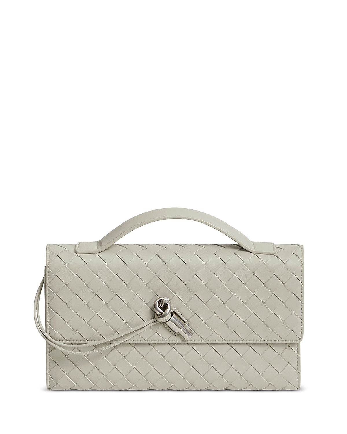 Bottega Veneta Andiamo Intrecciato Top Handle Bag