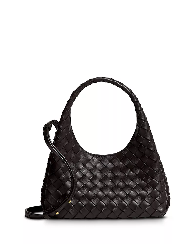 Bottega Veneta Baby Campana Intrecciato Nappa Leather Top Handle Clutch
