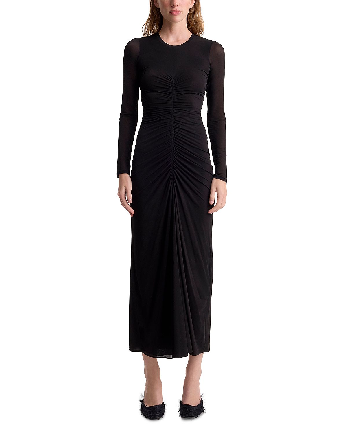 Fforme Selena Ruched Jersey Dress
