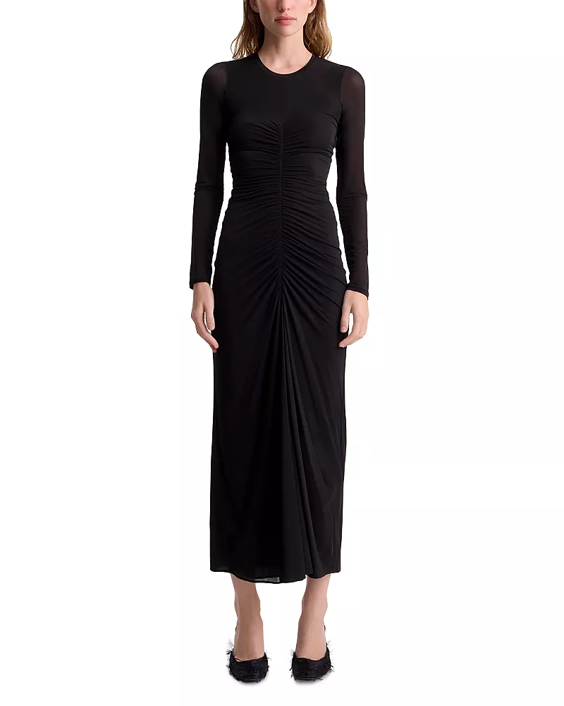 Fforme Selena Ruched Jersey Dress