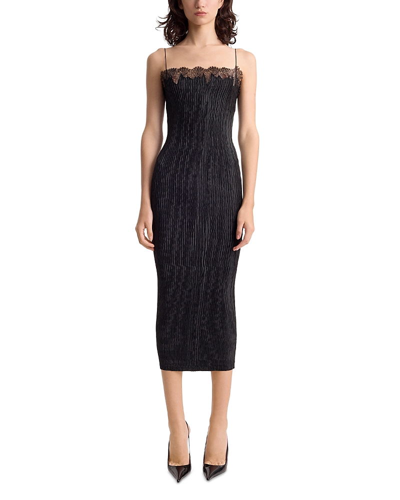 Fforme Lumi Long Pleated Dress