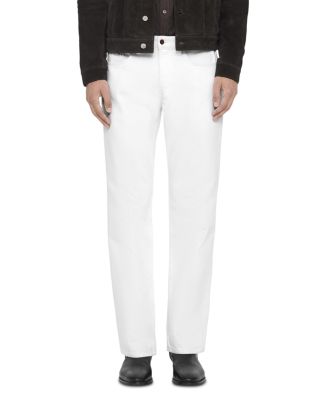 Allsaints Regular Fit Bootcut Jeans in Optic White