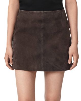 Renai Suede Mini Skirt