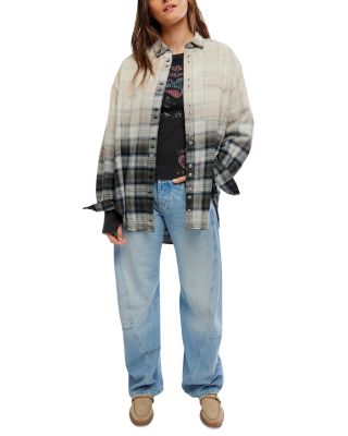 Lexi Cotton Plaid Shirt
