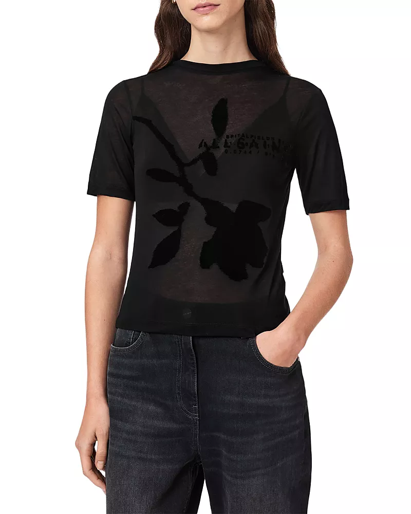 Allsaints Athea Sheer Tee