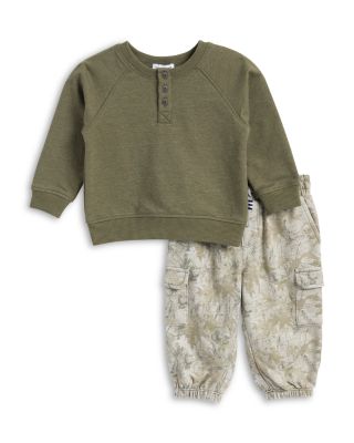 Splendid Boys' Camper Top & Sweatpants Set - Baby In Stone