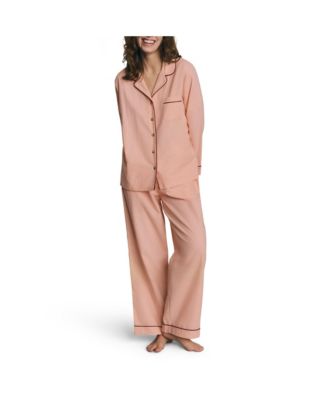 Plain Linen Blend Trouser Set