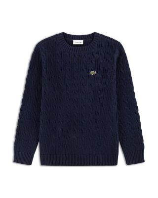 Boys' Cable Knit Crewneck Sweater - Big Kid