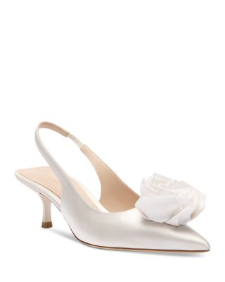 Women's Paloma 50 Satin Slingback Pumps
