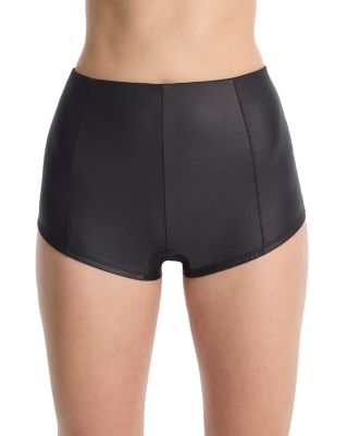 Late Night Faux Leather Hot Pant