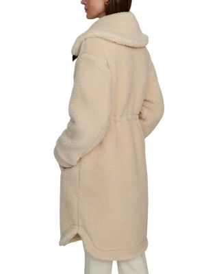 Jeremy Sherpa Contrast Trim Coat - thumbnail 4