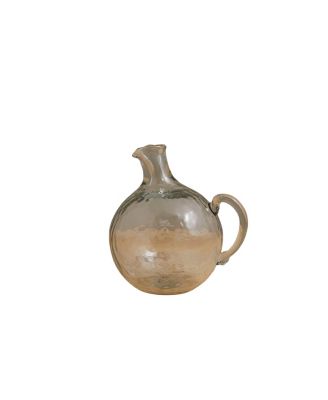  Pebble Glass Globe Pitcher