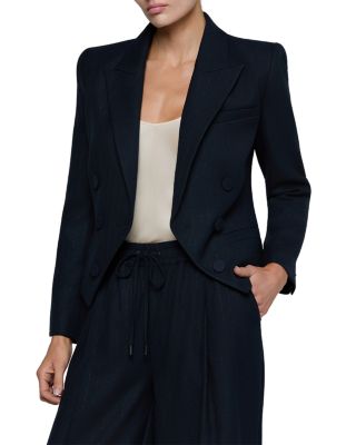 Risa Cropped Double Breasted Blazer