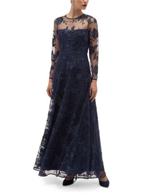 Limited Collection Halle Floral Lace Embellished Dress