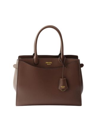 Prelude Large Leather Top Handle Bag