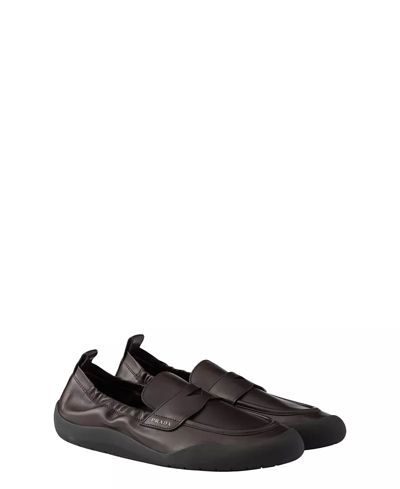 Prada Men's Speedrock Leather Loafers