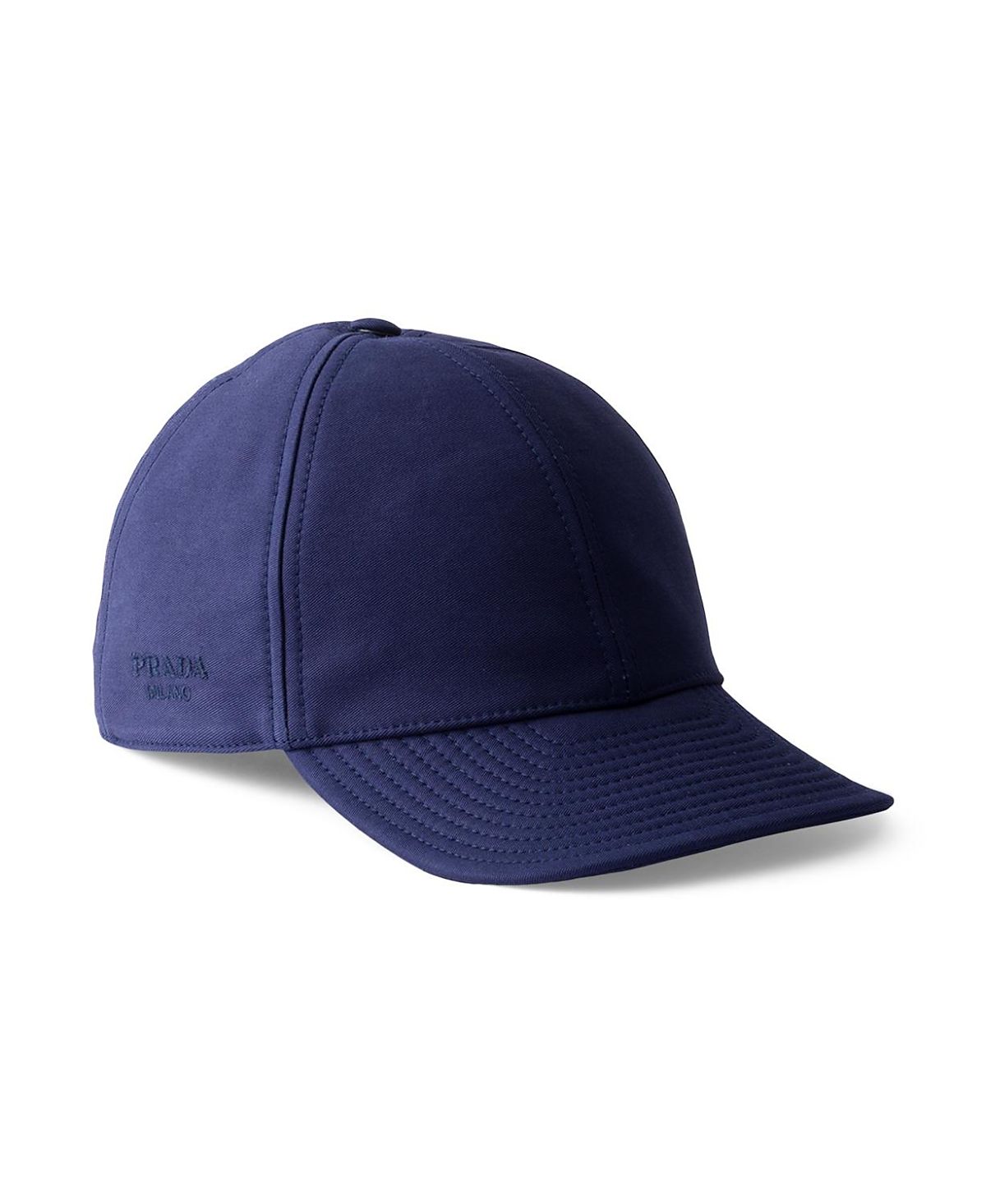 Prada Old Cotton Satin Baseball Cap