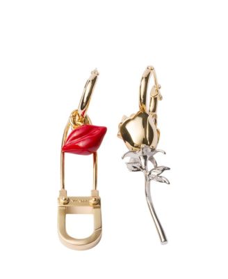  Enameled Metal Earrings