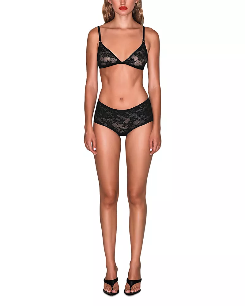 Fleur du Mal Le Stretch Lace Boyshort