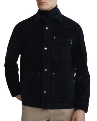 Boxy Fit Corduroy Shirt Jacket