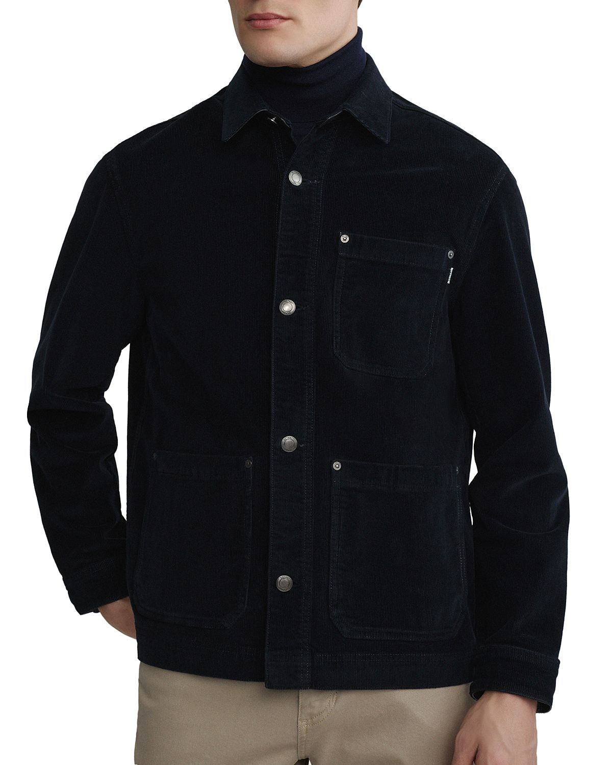 DL1961 Boxy Fit Corduroy Shirt Jacket