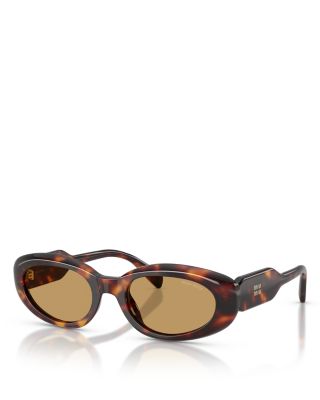 Oval Sunglasses, 53mm