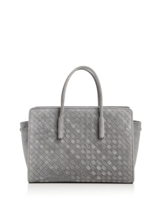 Intrecciato Barbara Suede Tote