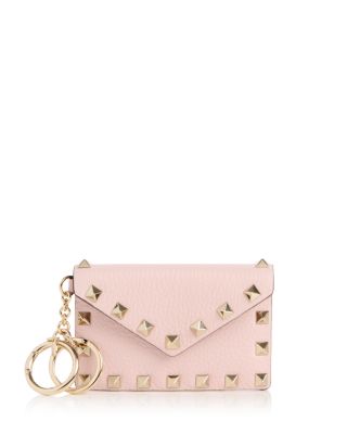 Rockstud Leather Key Charm
