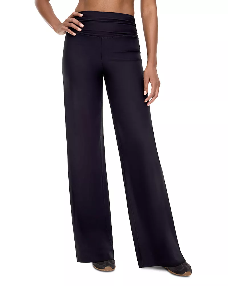 Spanx SPANXsmooth OnForm Ruched Wide Leg Pants