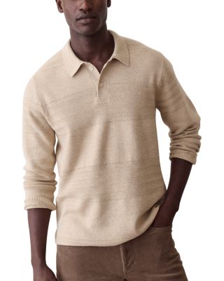 Rugby Relaxed Fit Cotton Polo Sweater 