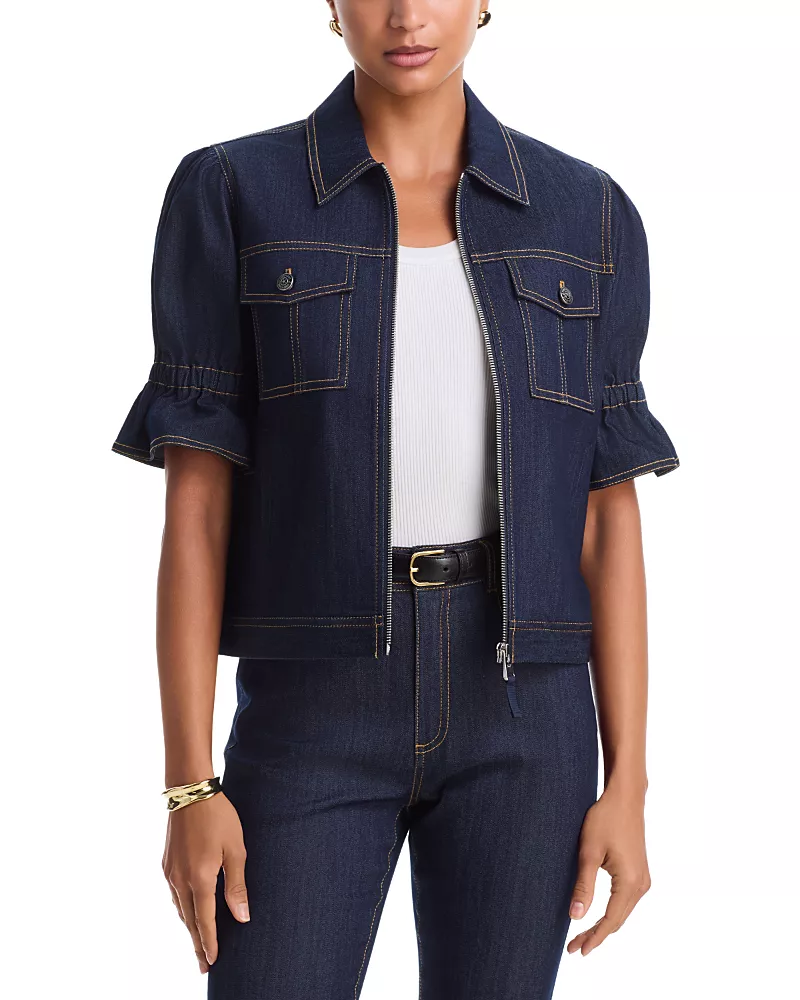 Cinq a Sept Indigo Holly Denim Jacket