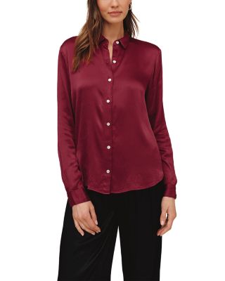Long Sleeve Button Front Shirt