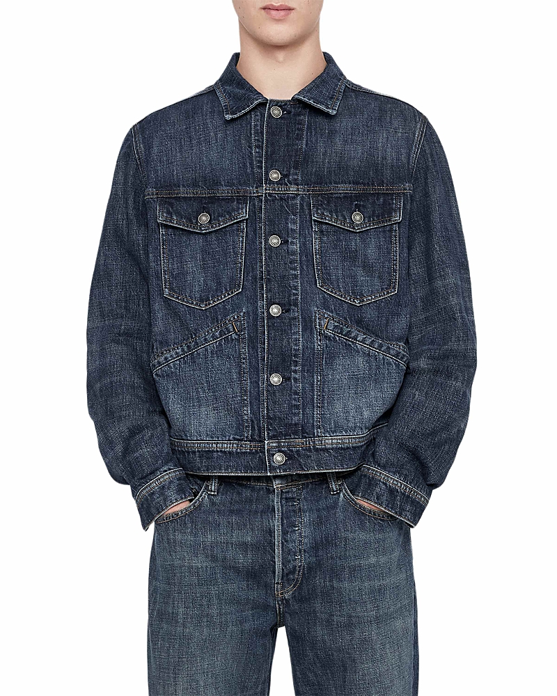 Allsaints Denim Trucker Jacket