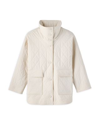 Monterey Quilted Funnel Neck Jacket - thumbnail 8