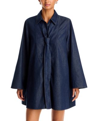 The Denim Tuxedo Dress